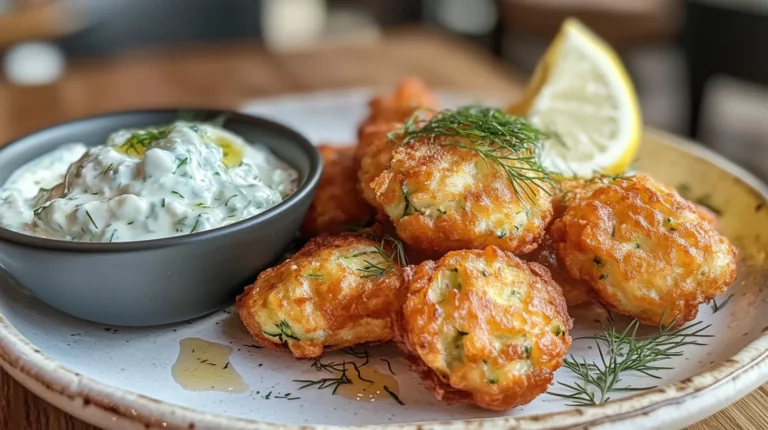 Zucchini and Feta Fritters