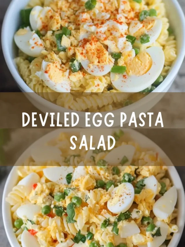 Deviled Egg Pasta Salad