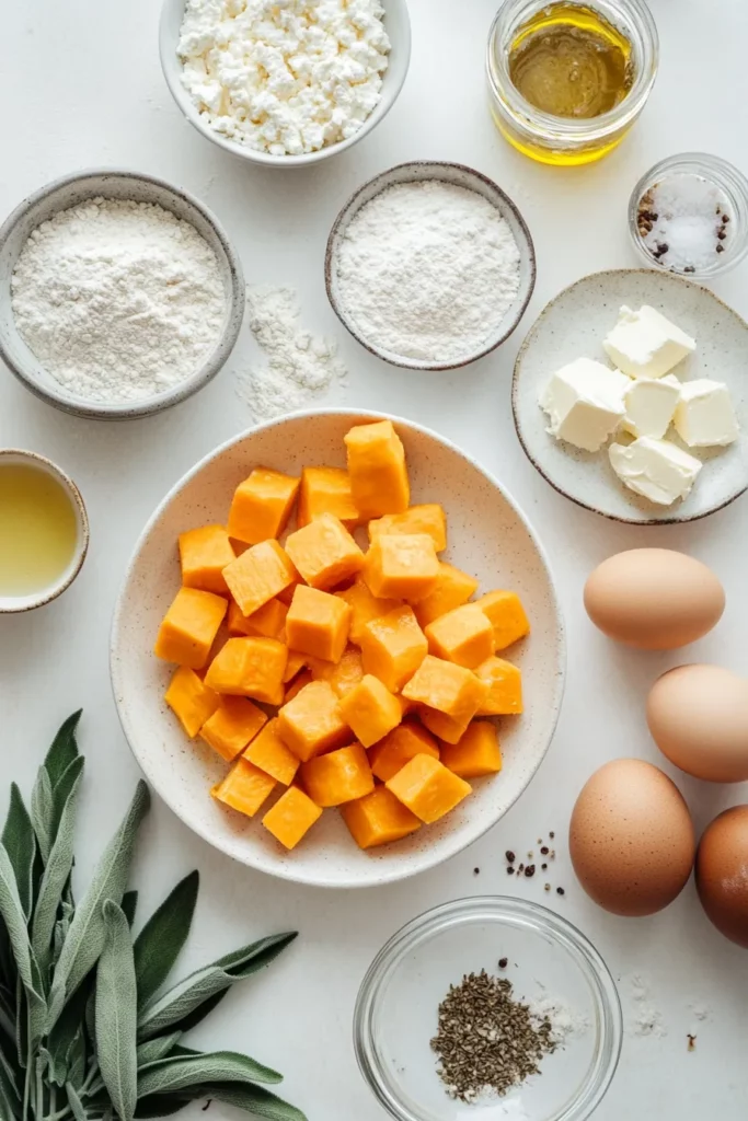 sweet potato ravioli