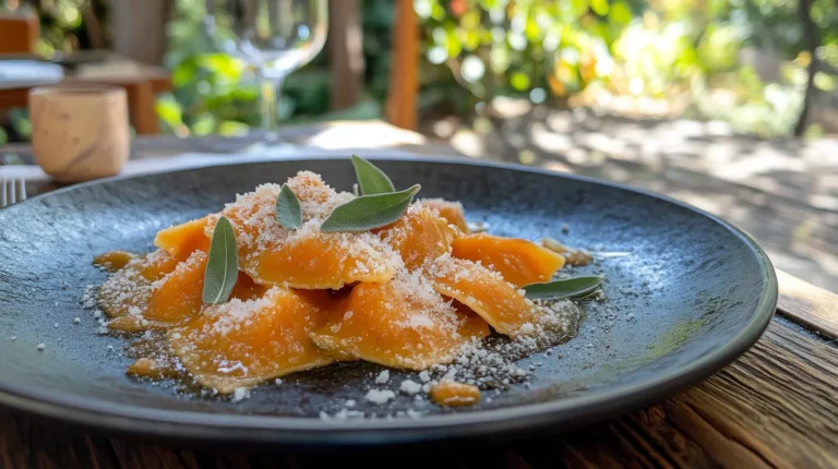sweet potato ravioli