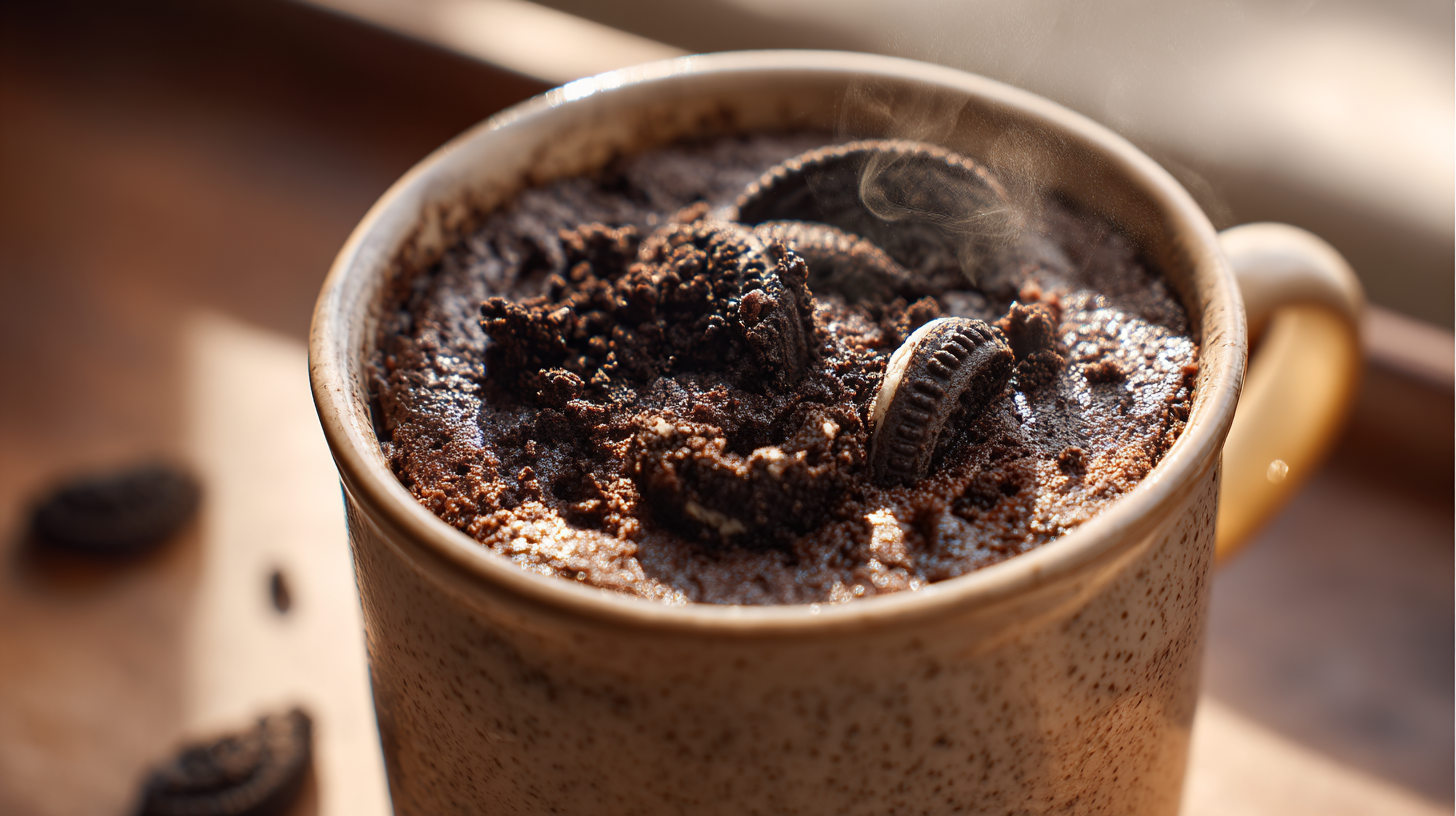 Quick and Delicious 3-Ingredient Oreo Mug Cake Recipe