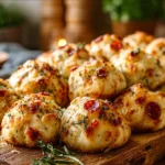 Cheesy Garlic Butter Pizza Bombs