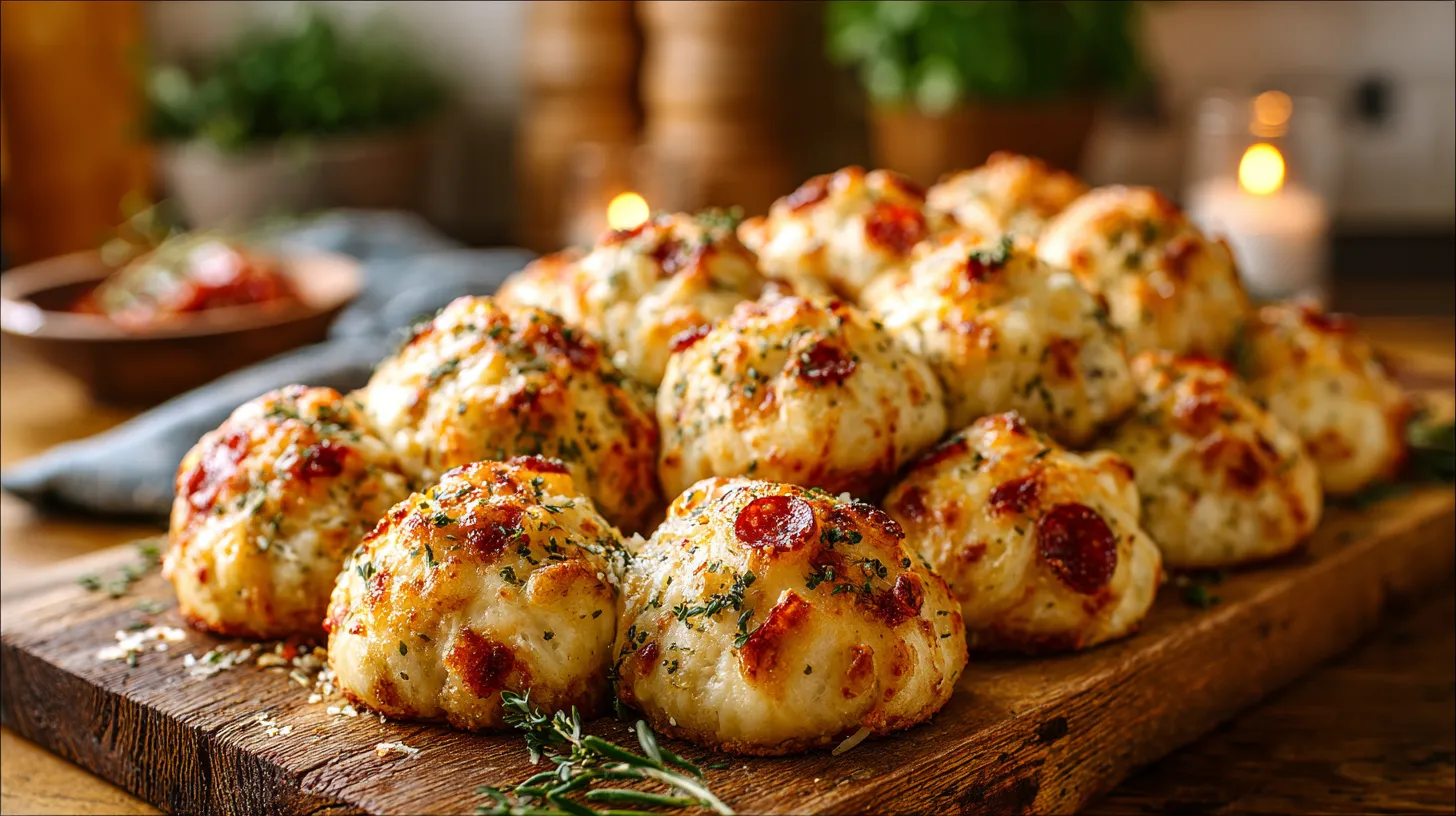 Cheesy Garlic Butter Pizza Bombs: The Ultimate Recipe Revealed