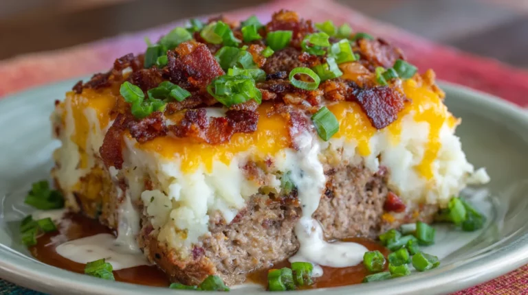 Ultimate Loaded Potato Meatloaf Recipe That’s Comfort Food Perfection 5 Loaded Potato Meatloaf Recipe