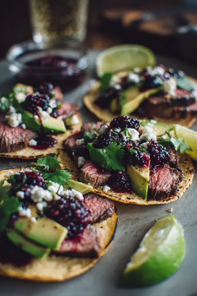 Ultimate Venison Backstrap Tacos with Blackberry-Chipotle Salsa Recipe 5 Venison Backstrap Tacos with Blackberry-Chipotle Salsa