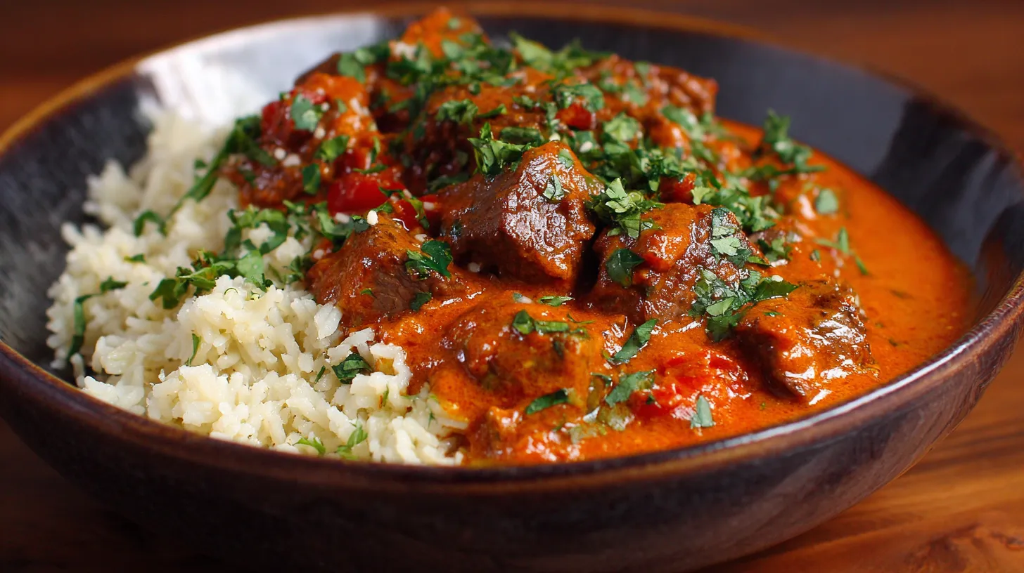 Venison Steak Tikka Masala