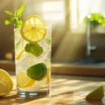 Vibrant Fresh Lemon Lime Fizz Featured Beverage