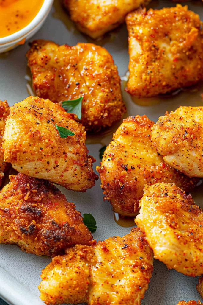 Crispy Air Fryer Chicken Chop Bites - Delicious Recipe