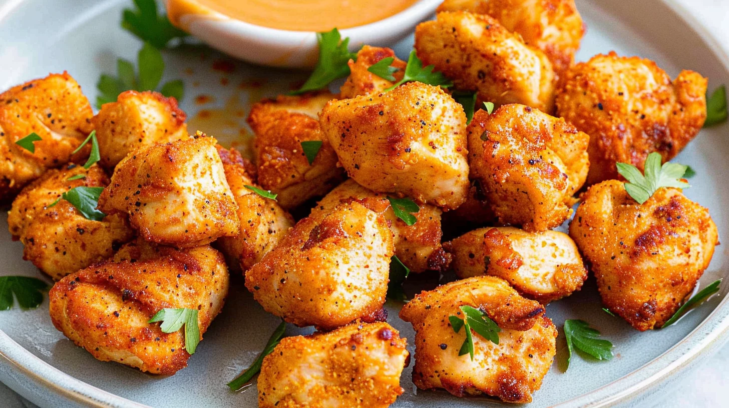 Crispy Air Fryer Chicken Chop Bites