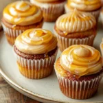 Honey peach cupcake drizzle hack