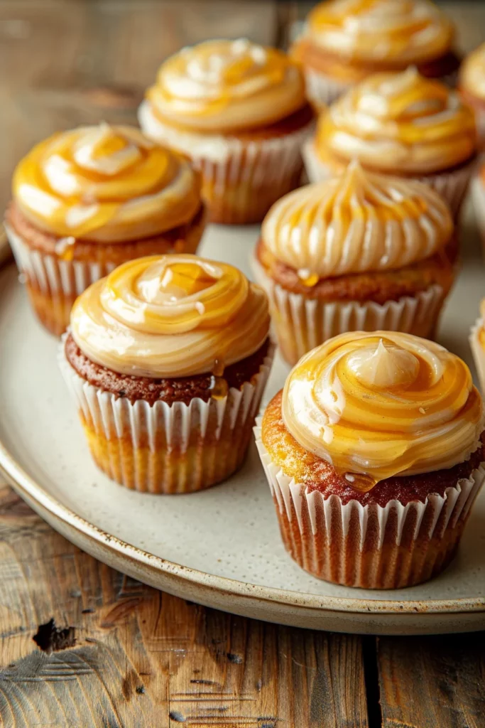 Honey Peach Cupcake Drizzle Hack - Perfect Summer Treat