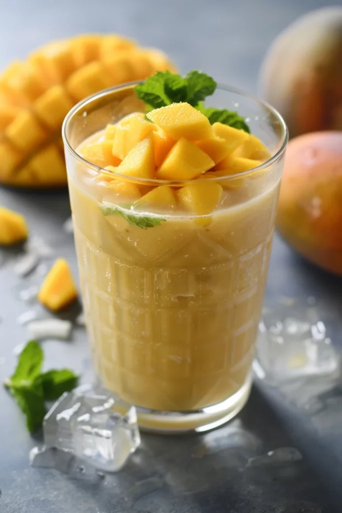 Mango Coconut White Chocolate Mocktail Perfect Recipe