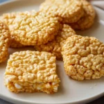 Marshmallow Crispy Cookies