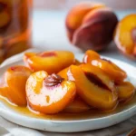 Pickled Honey Peaches