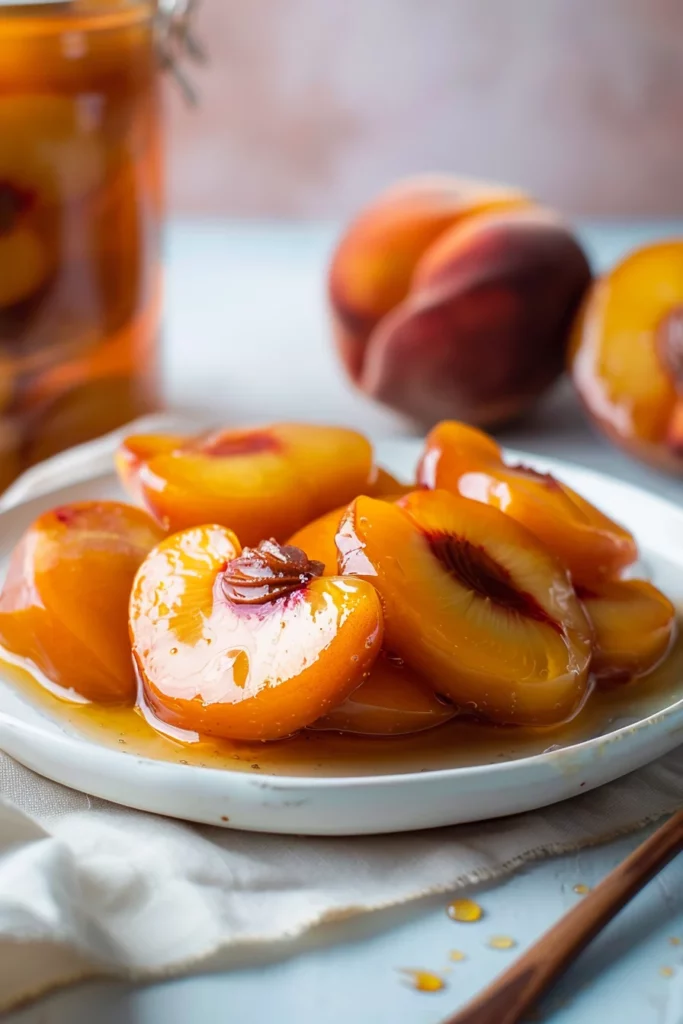 Pickled Honey Peaches: Perfect Sweet and Tangy Treat