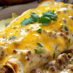 Southern Breakfast Enchiladas With Sausage Gravy