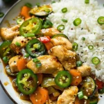Spicy Jalapeño Chicken Stir Fry
