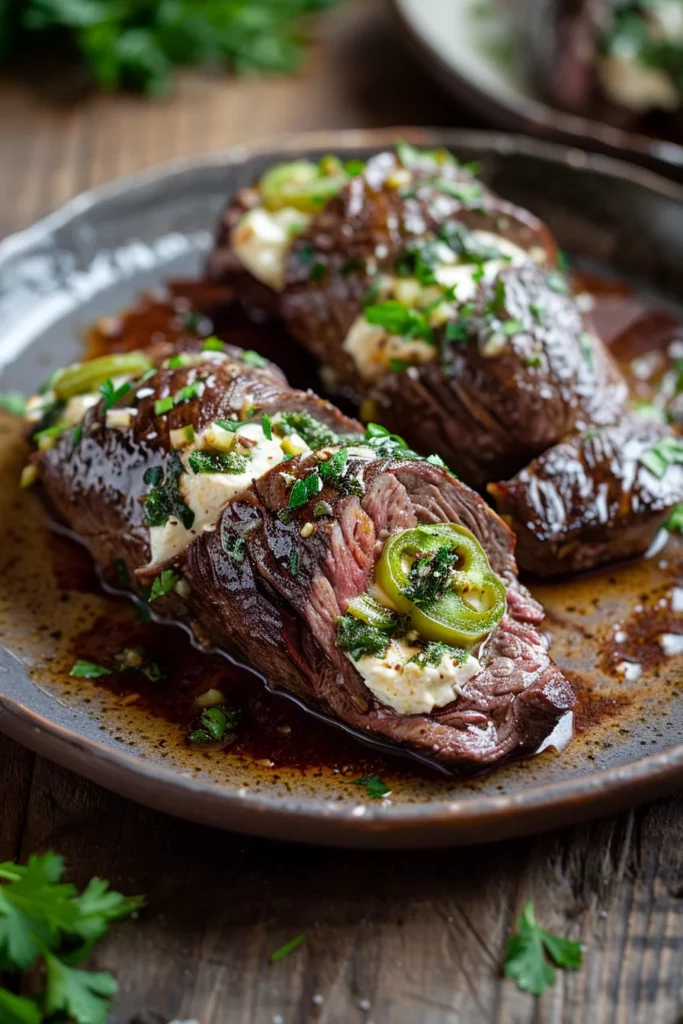 Stuffed Venison Backstrap With Jalapeño Cream Cheese and Garlic Butter Glaze Ultimate Recipe 12 Stuffed Venison Backstrap With Jalapeño Cream Cheese and Garlic Butter Glaze Ultimate Recipe