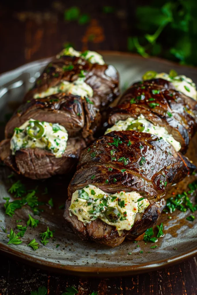 Stuffed Venison Backstrap With Jalapeño Cream Cheese and Garlic Butter Glaze Ultimate Recipe 13 Stuffed Venison Backstrap With Jalapeño Cream Cheese and Garlic Butter Glaze Ultimate Recipe