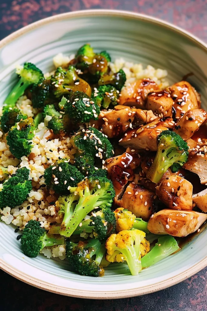 15 Minute Teriyaki Chicken Bowls: Irresistible Superfood Fusion