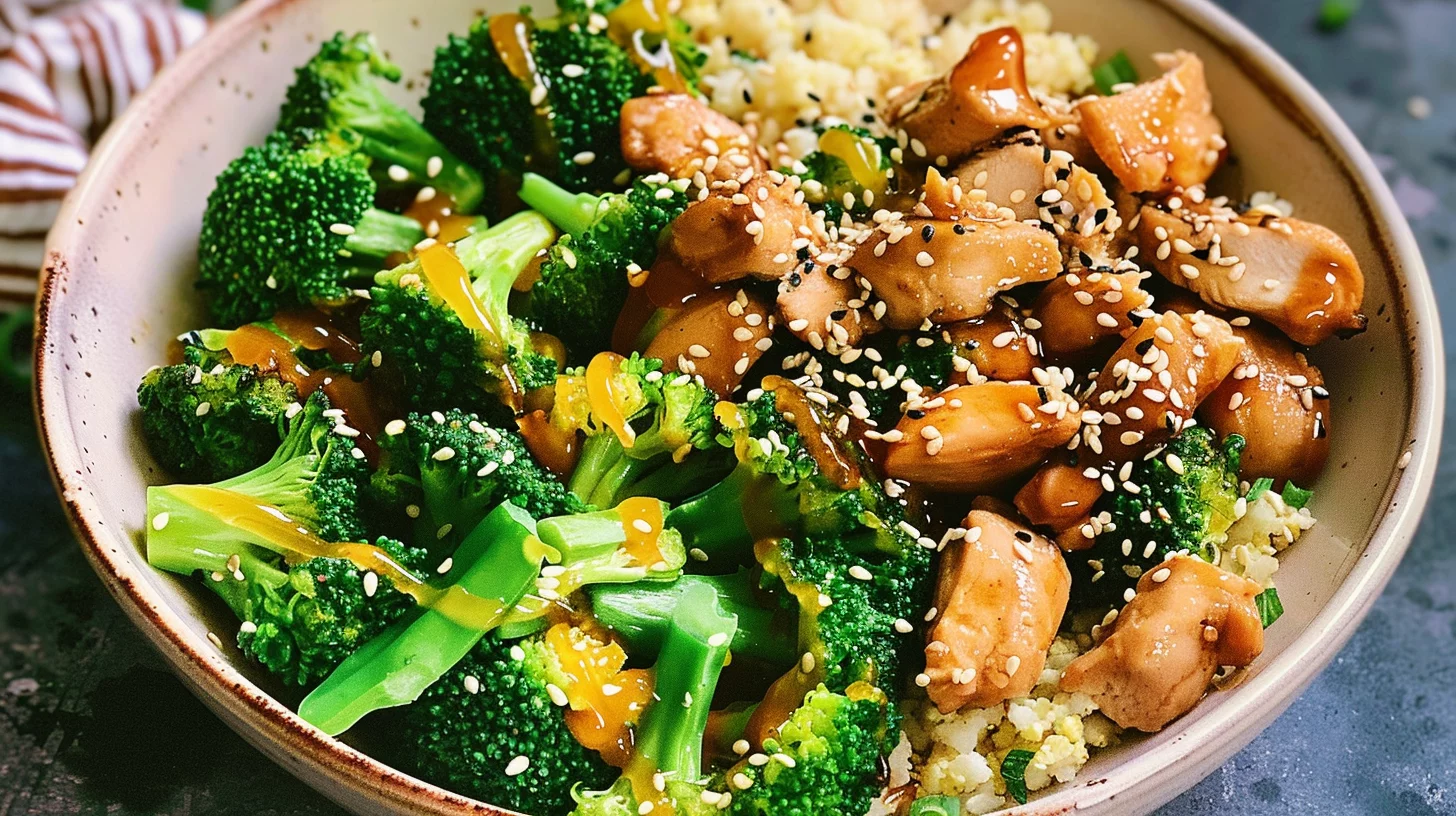 15 Minute Teriyaki Chicken Bowls