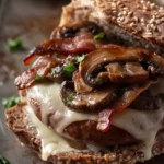 Bacon Mushroom Swiss Sausage