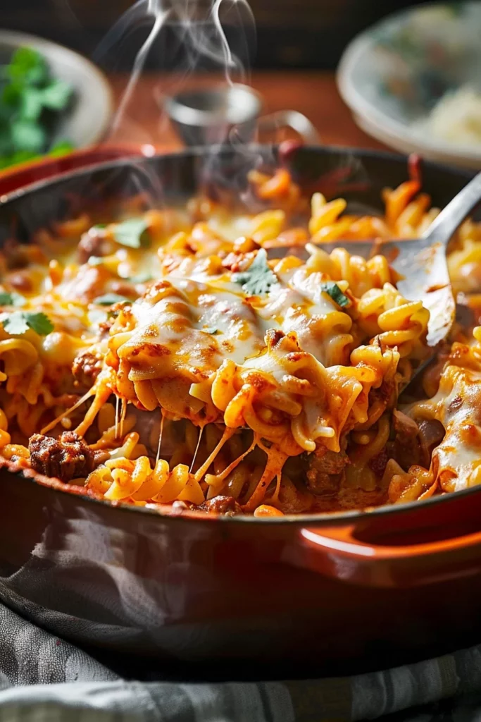 Beefy Enchilada Pasta Casserole: Ultimate Comfort Food Delight