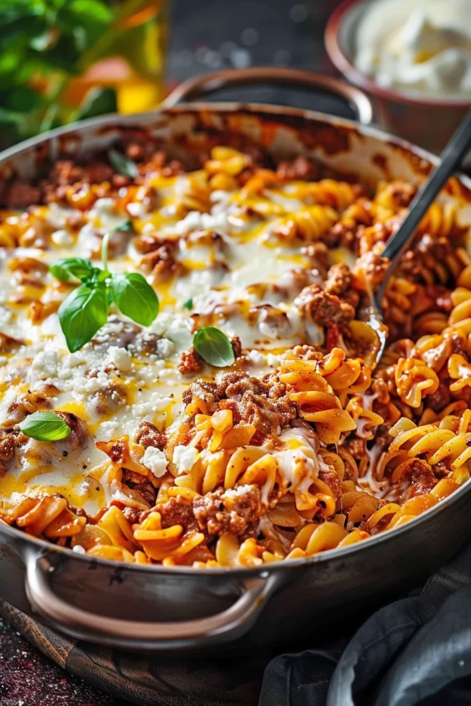 Beefy Enchilada Pasta Casserole: Ultimate Comfort Food Delight