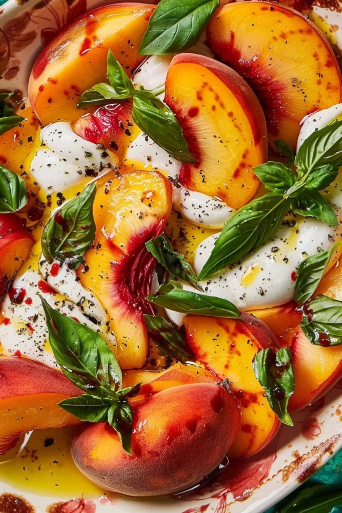 Best Peach and Burrata Caprese Recipe: The Ultimate Summer Sensation