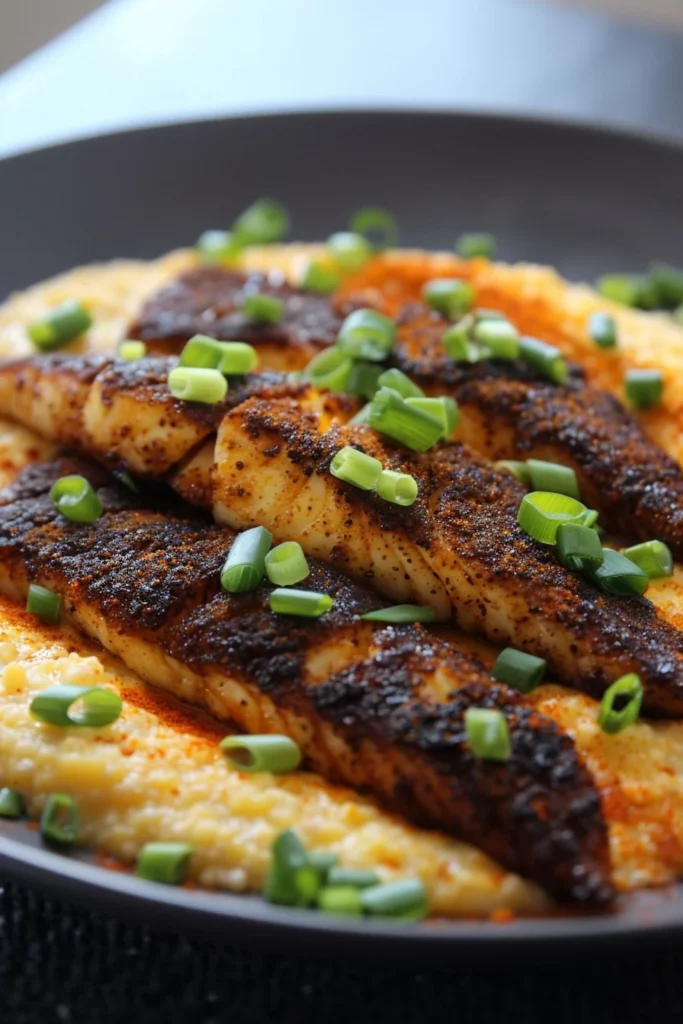 Blackened Catfish with Spicy Cheese Grits: The Ultimate Flavor Explosion
