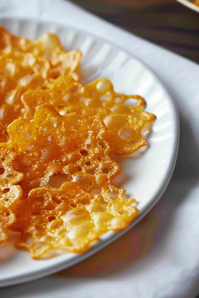 Cheese Crisps: Irresistible Golden Crunchiness