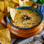 Cheesy Venison Queso Dip For Game Day