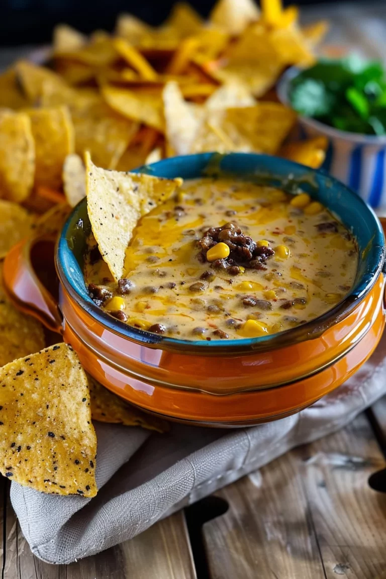 Cheesy Venison Queso Dip For Game Day - Ultimate Crowd-Pleaser