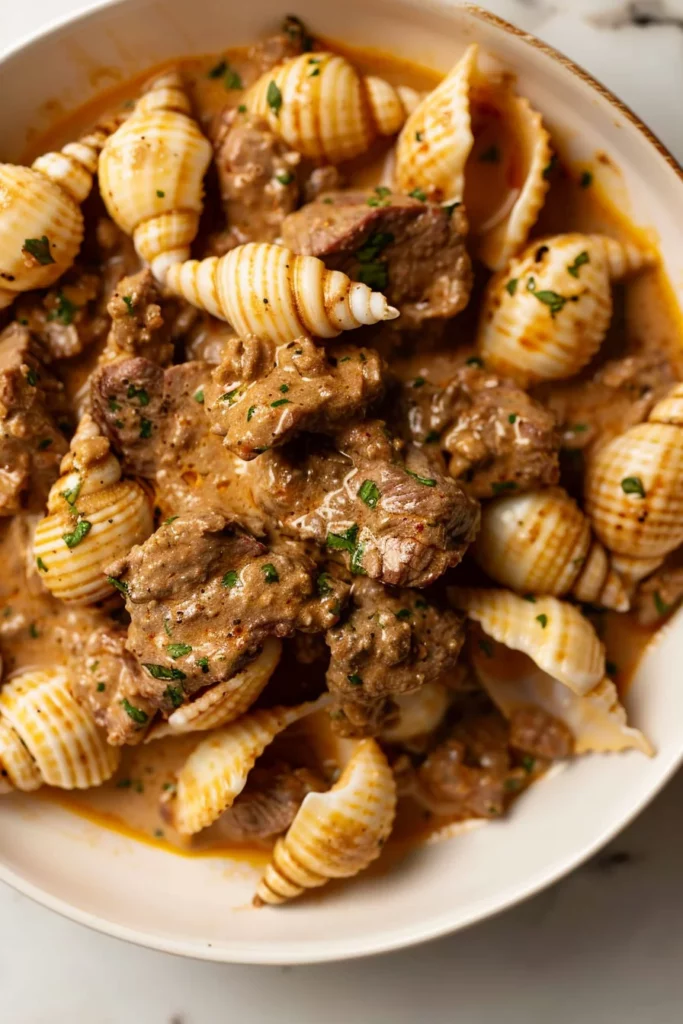 Creamy Beef and Shells: Ultimate Comfort Food Explosion