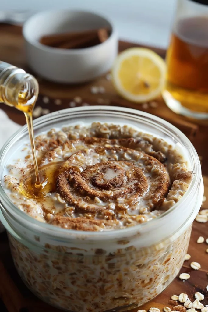 Creamy Cinnamon Roll Overnight Oats: Transform Your Morning Routine