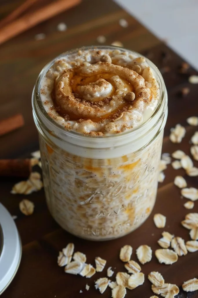 Creamy Cinnamon Roll Overnight Oats: Transform Your Morning Routine