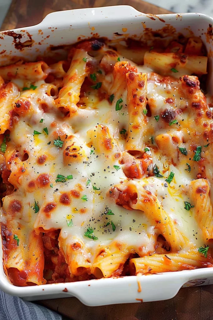 Easy Baked Ziti: Unleash the Ultimate Cheesy Craving