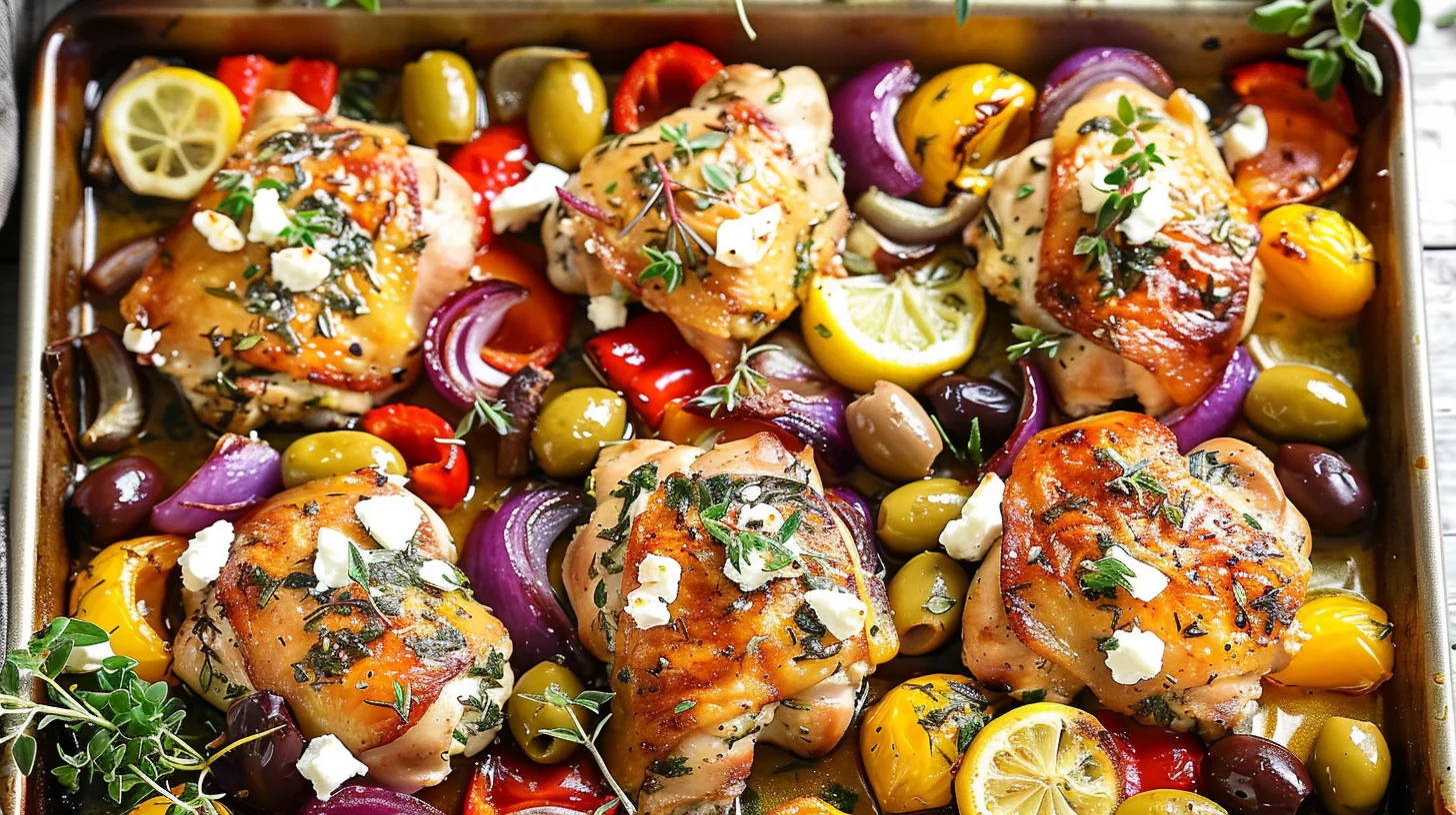 Greek Sheet Pan Chicken
