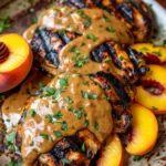 Grilled Chicken With Peach Chipotle Sauce Recipe