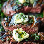 Grilled Venison Backstrap With Zesty Cowboy Butter and Fresh Herbs
