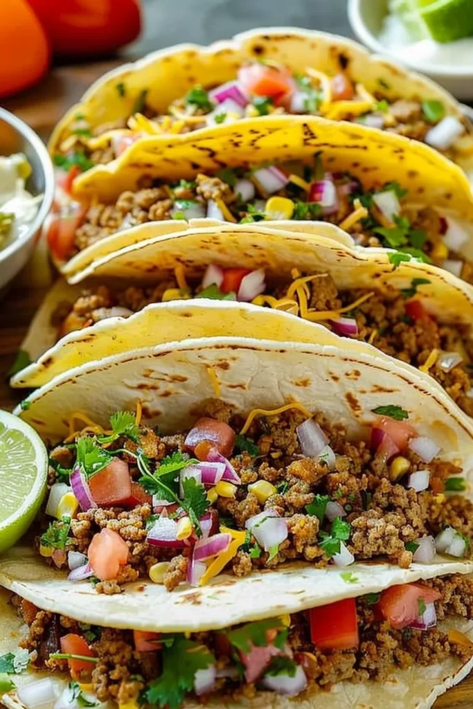 Ground Beef Tacos: Ultimate Savory Fiesta