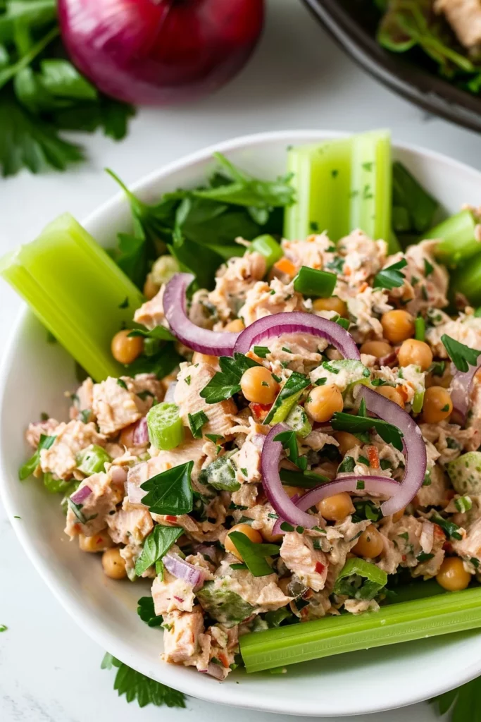 Healthy Tuna Salad with Hummus: Ultimate Protein-Packed Delight