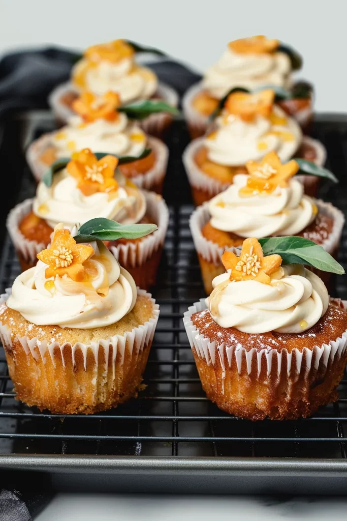 Honey Peach Cream Cheese Cupcakes: Indulge in Decadent Bliss