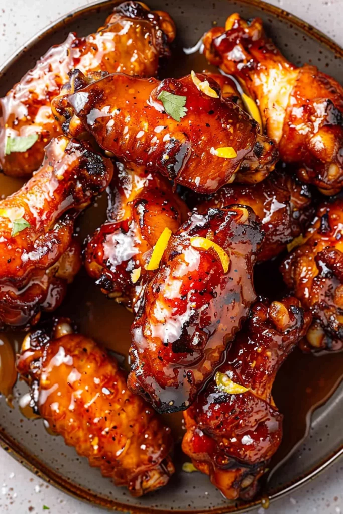 Hot Honey Lemon Pepper Wings: Fiery Flavor Explosion!