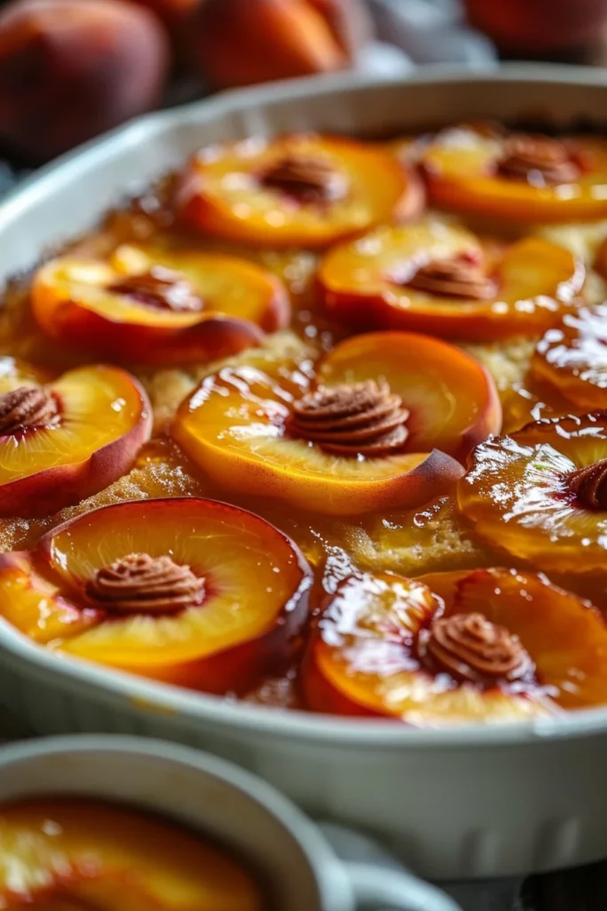 Irresistible Peach Upside Down Mini Cakes: Satisfy Your Cravings