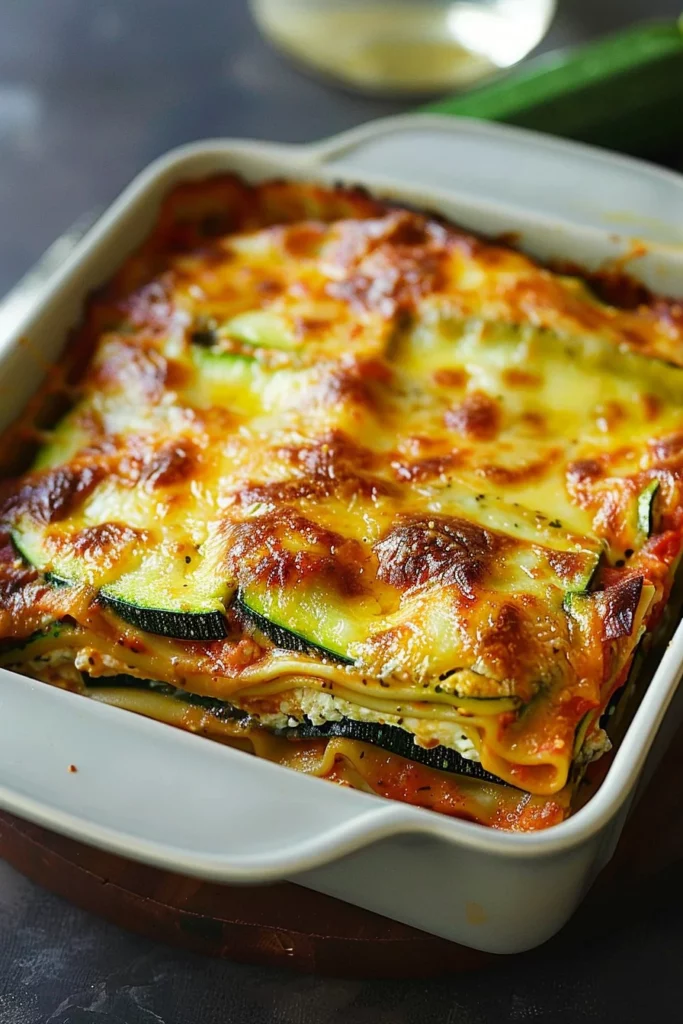 Keto Zucchini Ricotta Lasagna Bake: Irresistible Low-Carb Comfort in Every Bite