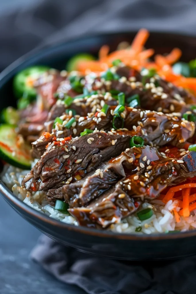 Korean Beef Bulgogi Bowls With Creamy Gochujang Sauce: Unleash the Fiery Flavor 13 Korean Beef Bulgogi Bowls With Creamy Gochujang Sauce: Unleash the Fiery Flavor