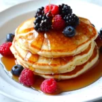 Lemon Yogurt Pancakes