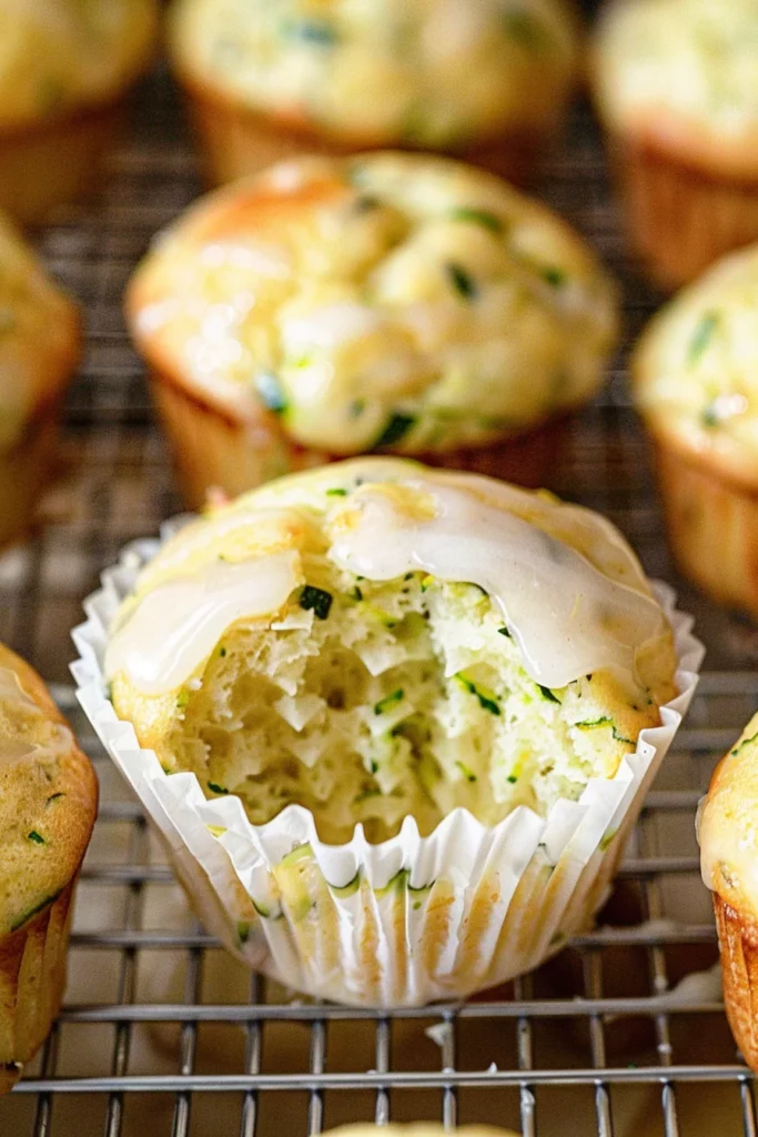 Lemon Zucchini Muffins: Tangy Bliss in Every Bite!