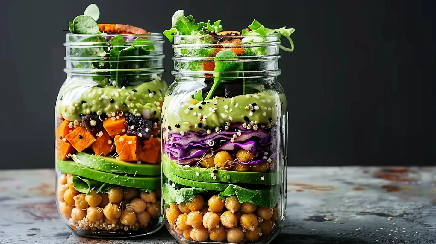 Mason Jar Salads To Meal Prep For Lunch